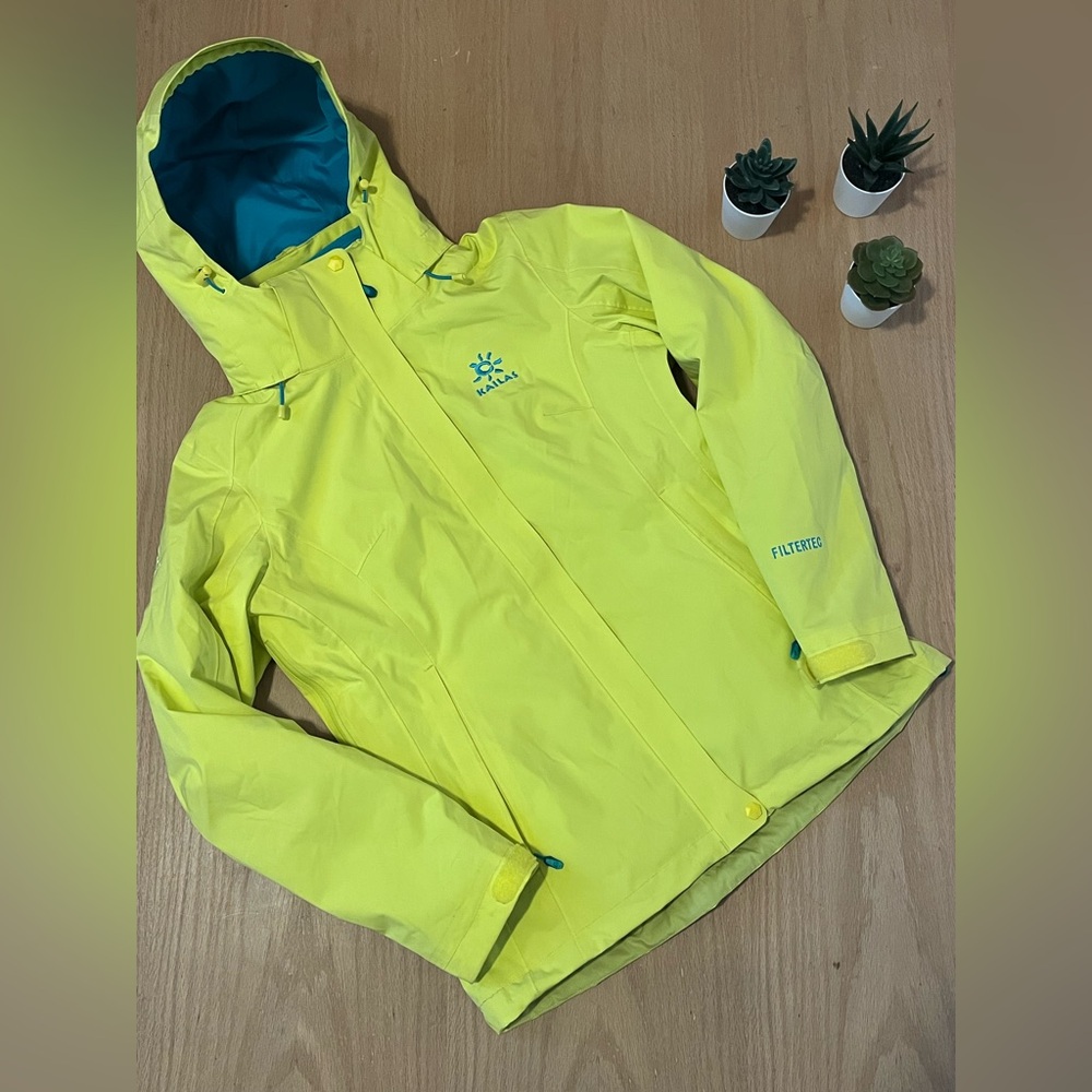 Kailas 3 in 1 Women’s Waterproof Jacket in Yellow and Teal